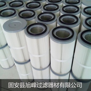 進口濾材吸塵車集塵濾芯